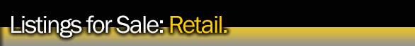 Listings for Sale: Retail